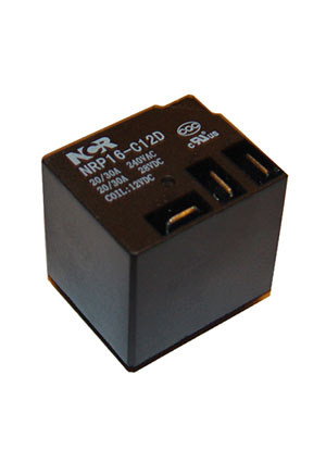 NRP16-C12D,  1 . 12VDC, 30A/240VAC
