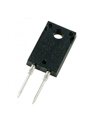 VISHAY LTO030F1R000JTE3, TO-220-Molded_2_leads, 1 +5% 30W резисторы мощные