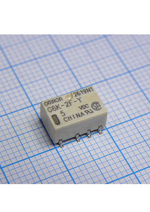G6K-2FY-TR-5VDC, Signal Relay 5VDC 1A DPDT(10x7.8x5.2)mm