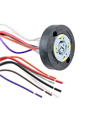 TE Connectivity 2213627-2, ASSEMBLY, ROT DIM REC 49.22MM 7 POS 150C светодиодные разъемы
