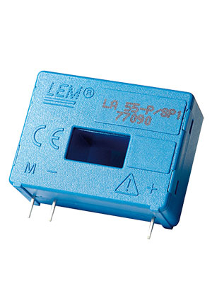 LEM LA 55-P/SP23, датчик тока 50А 1:1000 36,6*27,2*14,3мм датчики тока