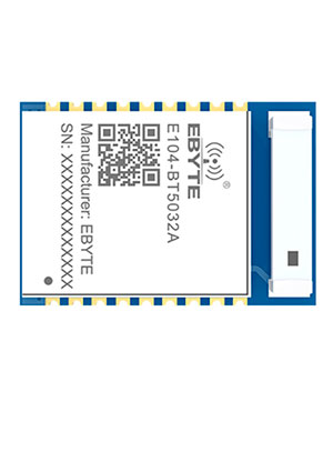 EBYTE E104-BT5032A, Модуль BLE5.0, nRF52832, 2.4GHz, UART, 0.06 км радиомодули