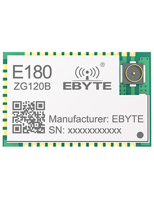 EBYTE E180-ZG120B, модуль ZigBee 3.0, EFR32, 2.4GHz, UART,  1.3 км радиомодули