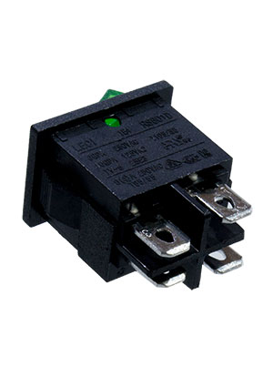 RS601D1-201A011G1B, = R19-20IBGNBT2-G; = B1151; = SWR45 ������������� ��������� ON-OFF 250� 6A � ���