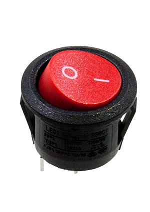 RS601C-10100R3B, ������������� ��������� ON-OFF 250B 6A ������� (= RL3-5ABRBT-H-G, R13-112ABRBT, ZCY