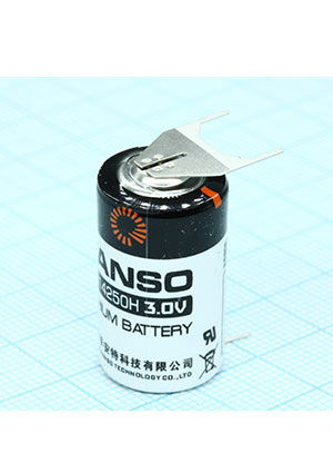 FANSO CR14250H/3FP, Батареи диоксид марганцевые (Li-MnO2) батарейки