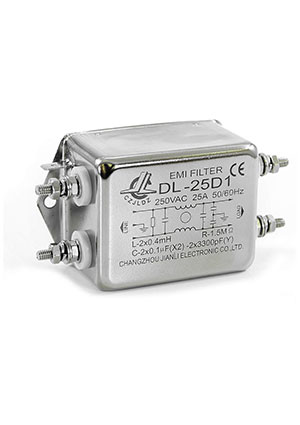 JIANLI DL-25D1 сетевые фильтры подавления ЭМП