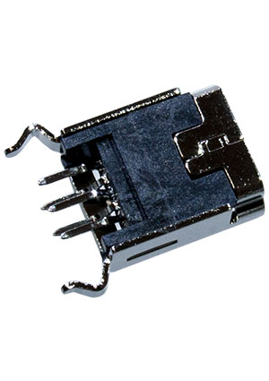 KLS L-KLS1-229-5FC-B, miniUSB гнездо на плату 5конт (C8320-05BFSSBOR) разьемы USB