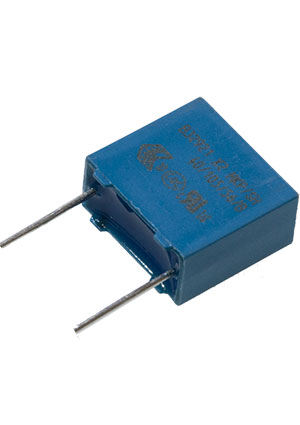 TDK EPCOS B32921C3104M, B32921C3104M000 X2 конденсатор пленочный 0.1мкФ 20% 305В 10мм конденсаторы помехоподавляющие