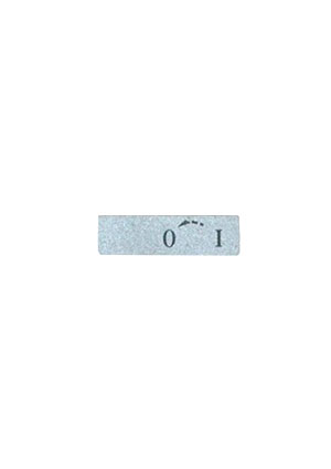 EMAS BET0801OK, Табличка 0-1 BET08-01OK переключатели кулачковые