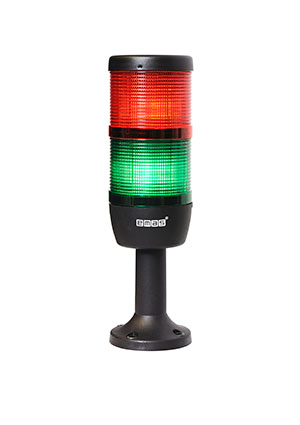 EMAS IK72L024XM01, Сигнальная колонна 70 мм, красная, зеленая 24 В, светодиод LED оповещатели световые