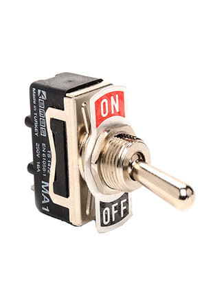 EMAS MA111T, Тумблер ON-OFF, 2 клеммы. тумблеры
