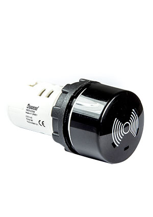 EMAS MBZX220SE, Моноблочный зуммер без подсветки 220 В переменного тока, IP65 сигнализаторы звуковые