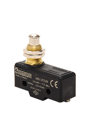 EMAS MN1PUM9, Мини-выключатель микропереключатели