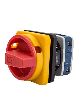 EMAS PSA020AK241E, Переключатель авар., 2 полюса, двухпозиционный (0-1), 20А переключатели кулачковые