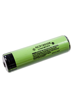 NCR18650B,  Li-ion, 3400mAh, 3.7V,  