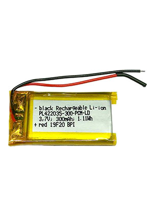 BPI PL422035-300-PCM-LD, Аккумуляторы литий-ионные (Li-Ion/Li-Pol) аккумуляторы
