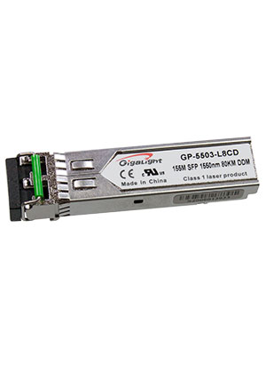 GigaLight GP-5503-L8ND, трансивер SFP модуль 1550нм скорость 155M оптоволоконные трансиверы