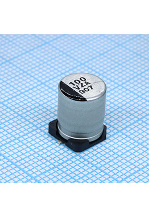 EEHZA1V101P, SMD ��-��� 35V 100uF /8*10.2/105 C Polymer Hybrid