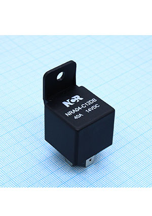 NRA-04-C-12D-B, ���� 1 ��������. 12VDC, 40A/14VDC � ����������� SPDT