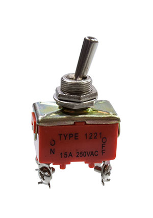 КИТАЙ KN3(C)-201, тумблер ON-OF 4 контакта 250В 15А тумблеры