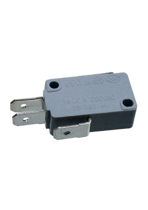 КИТАЙ SC799-519(10), микропереключатель 3 контакта 250В 16А (519), пластина 10мм микропереключатели