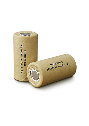 QBAT INDUSTRIAL D-SC1600P, Аккумулятор промышленный NiCd, 1600mAh 1.2В, 23.0*43.0mm (1шт) аккумуляторы