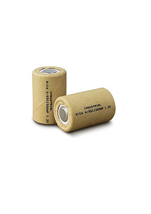 QBAT INDUSTRIAL D-4/5SC1500HP, Аккумулятор промышленный NiCd, 1500mAh 1.2В, 23.0*34.0mm (1шт.) аккумуляторы