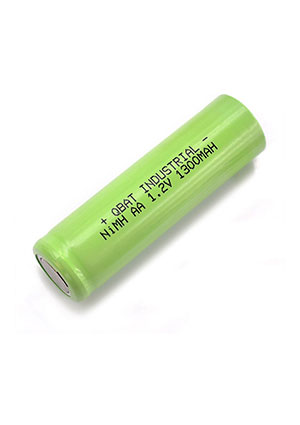 QBAT INDUSTRIAL H-AA1300, Аккумулятор промышленный NiMH (АА/HR06), 1300mAh 1.2В, 14,5*49,0mm (1шт.) аккумуляторы