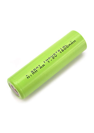 QBAT INDUSTRIAL H-AA1600, Аккумулятор промышленный NiMH (АА/HR06), 1600mAh 1.2В, 14.5*49.0mm (1шт) аккумуляторы