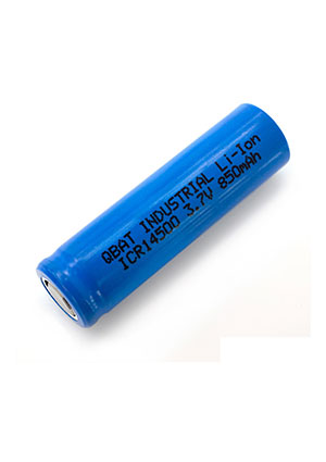 QBAT INDUSTRIAL ICR14500 850mAh, Аккумулятор Li-ion 14500, 850 mAh, 3.7V, без защиты аккумуляторы