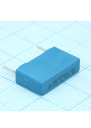 B32652A0223K000, 1000Vdc 250Vac 0.022uF +10% MKP e:15mm