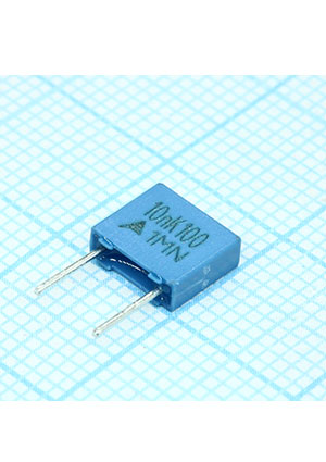 B32529C1103K, MKT 100Vdc 63Vac 0.01uF +10% e:5mm