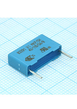 TDK EPCOS B32912B5103M, Фильтр X1 0.01uF 20% 530Vac e:15mm конденсаторы помехоподавляющие