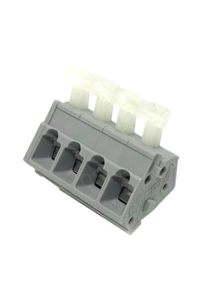 WAGO 256-404, клемма 4-поз 5/5,08 мм клеммники нажимные