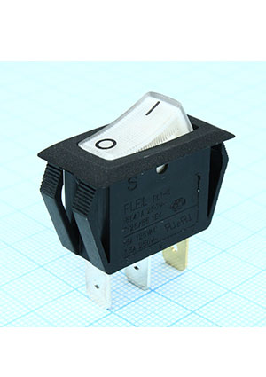 KLS L-KLS7-005 -11/N-C-2 WT/BK-P1-S(2) переключатели клавишные