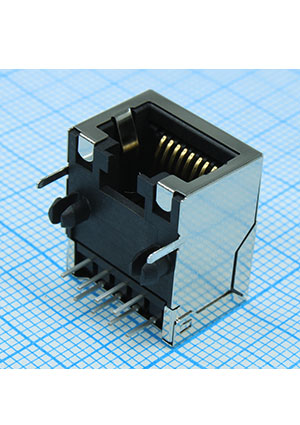 Molex 432028816, гн RJ45 разъемы телефонные и сетевые