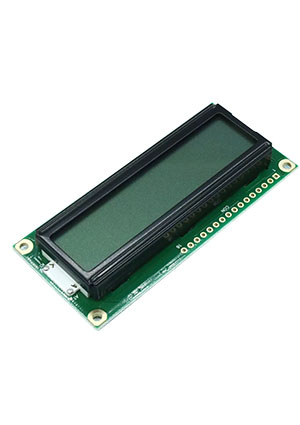WINSTAR WH1602B-YGK-CTK#, LCD дисплеи ЖК индикаторы знакосинтезирующие