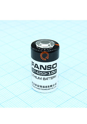 FANSO CR14250H/S, Батареи диоксид марганцевые (Li-MnO2) батарейки