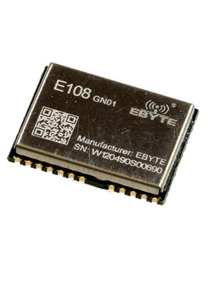 EBYTE E108-GN01, спутниковый чип позиционирования и навигации GPS,  NMEA0183 V4.1 , макс. частота 10Hz Pac радиомодули