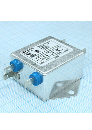 TDK EPCOS B84111A0000A060, 2x6A 250V сетевые фильтры подавления ЭМП