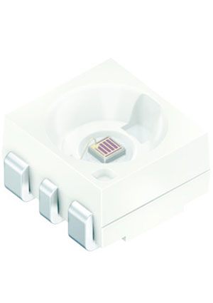 OSRAM OS LY G6SP-DBEA-45-1, Advanced Power TOPLED, PLCC-6, 2.2В, 0.3Вт, 590нм (желтый) светодиоды цветные