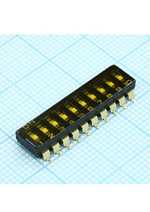 OMRON A6S0102H, Переключатели DIP/SIP DIP-переключатели