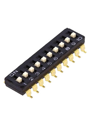 OMRON A6S0104H, Переключатели DIP/SIP DIP-переключатели