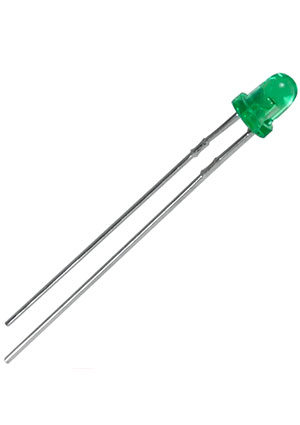 L-1154GT, Светодиоды дискретные, корпус LED3MM