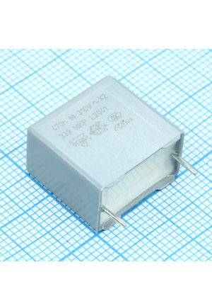 VISHAY BFC233920474, фильтр X2 0.47uF 20% 310Vac P:15mm конденсаторы помехоподавляющие