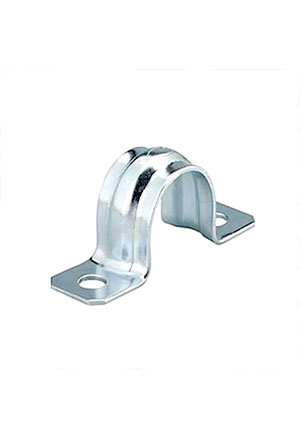 REXANT 28-1019-1, Скоба СМД 10-11 REXANT, двухлапковая для металлорукава, d6 мм, 100 шт./уп. кабель-каналы