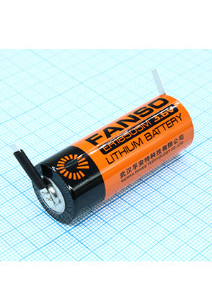 ER18505M/T, Li, SOCl2 ������� ����������� A, 3.6 �, 3.5��, ������� ���������� ������, -55...85  C