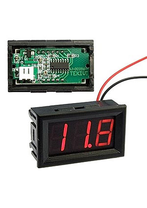 RUICHI V27T-DL RED (3.2-30V), 48x22x29 цифровые головки