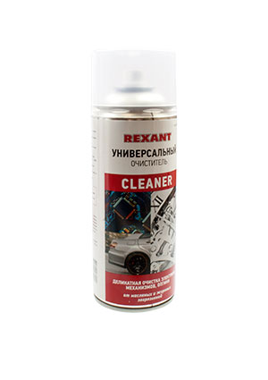 REXANT CLEANER 400мл, Очиститель универсальный 400 мл, аэрозоль очищающие средства для электроники